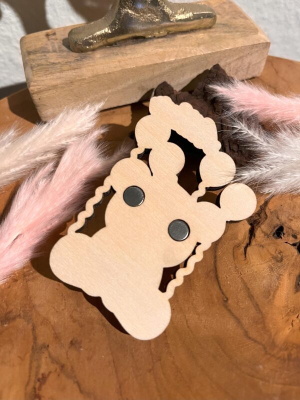 VIELE MOTIVE Personalisierter Holz-Kühlschrankmagnet – Bild 6